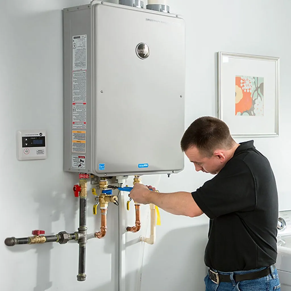 tankless water heater repair in Silver, TX